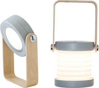 چراغ فانوسی شارژی قابل حمل Lantern Light – نور همهجا با طراحی شیک و چندکاره لامپ کمپ