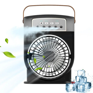 پنکه مه پاش رومیزی شارژی Mini Portable Cooling Fan